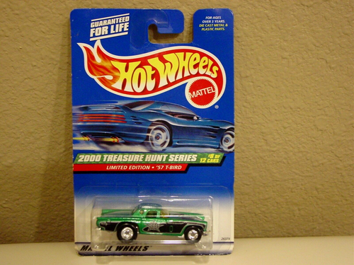1957 Ford T Bird Treasure Hunt 2000 Hot Wheels