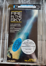Fire in the Sky VHS New/ Sealed Graded Screener Alien Abduction UFO Horror Rare