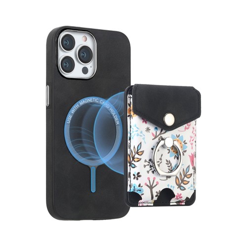 10 Stck./Menge farbiger Magnetkartenhalter Leder Rückseite Hülle für iPhone Sam A05S S24 - Bild 10 von 24