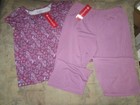 American Girl Purple Pajama Set Sleepwear for Girls