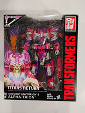 Transformers Titans Return ALPHA TRION & Autobot SOVEREIGN