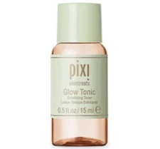Pixi Skintreats Glow Tonic Exfoliating Toner Travel Mini Size 0.5oz 15mL New