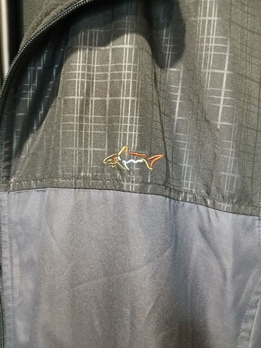 Greg Norman Mens Lightweight Golf Vest XL Navy & Black Full-Zip - Picture 3 of 6