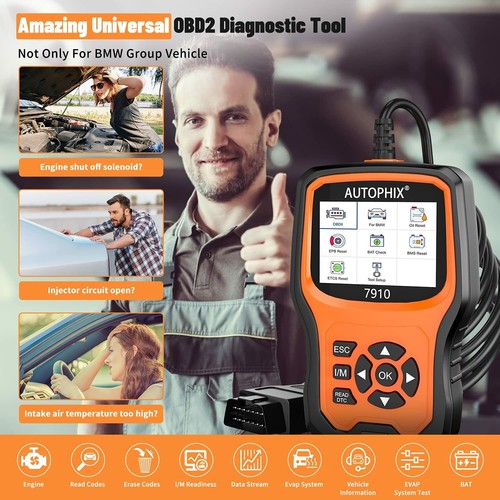 AUTOPHIX 7910 Full System Diagnostic Tool Fit For BMW OBD2 Scanner Code Reader - Picture 4 of 15