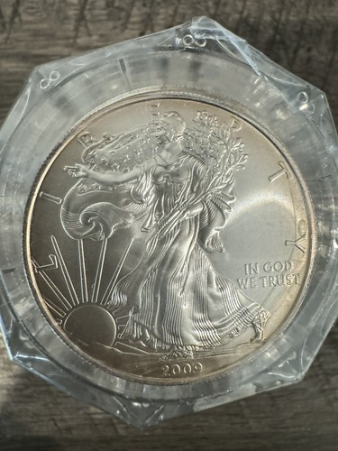 Tube of 20! 2009 American Eagle $1 PCGS BU First Strike 1 Ounce Fine Silver x 20