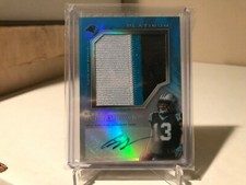 2014 TOPPS PLATINUM AUTO RELIC KELVIN BENJAMIN 5/5