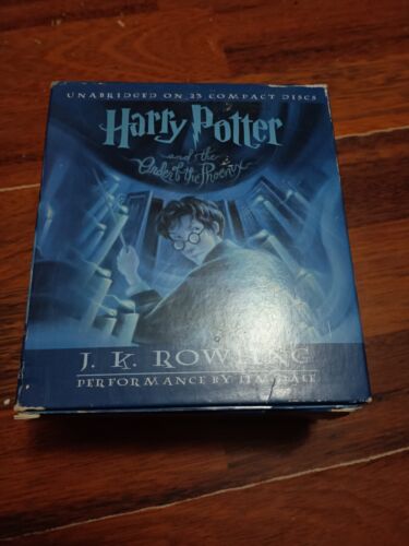 Harry Potter Books On CD: The Half Blood Prince, The Order Of The Phoenix,... - Picture 2 of 6