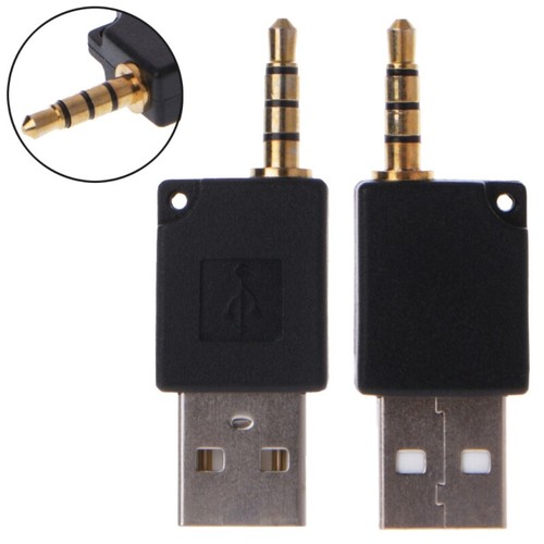 3.5mm to USB 2.0 Male Aux Auxiliary Adapter For for iPod for Shuffle 1st 2 - Picture 5 of 8