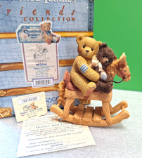Cherished Teddies ADVENTURE IS JUST AROUND THE CORNER Homer and Friend Figurine