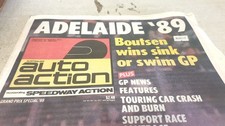 1989 AUTO ACTION Magazine ADELAIDE GP SPECIAL 