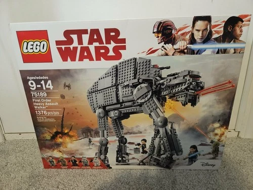 Lego Star Wars - First Order Heavy Assault Walker 75189 - BNSIB-w/ Shipping Box