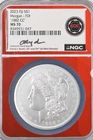 2023 FIJI MORGAN FIRST DAY OF ISSUE 1882-CC NGC MS70 - David Ryder BX368