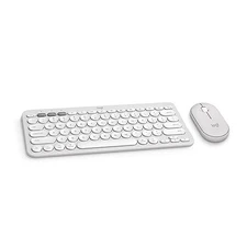Logitech Pebble 2 Combo for Mac, Wireless Keyboard and Mouse 920-012201 - White