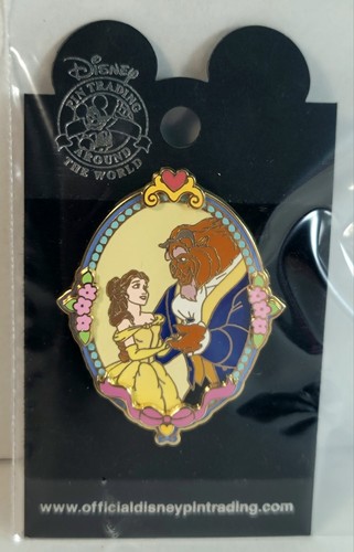 Disney Spilla Principesse Coppia La Bella e la Bestia Bella e Bestia 2003 - Foto 9 di 11