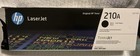 Original OEM Original HP 210A Schwarz Toner Druckerpatrone W2100A Offen
