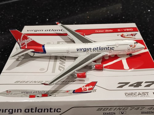 JC Wings Virgin Atlantic B747-400 G-VBIG "Tinker Belle" XX40224 1.400 **NEU** - Bild 10 von 17