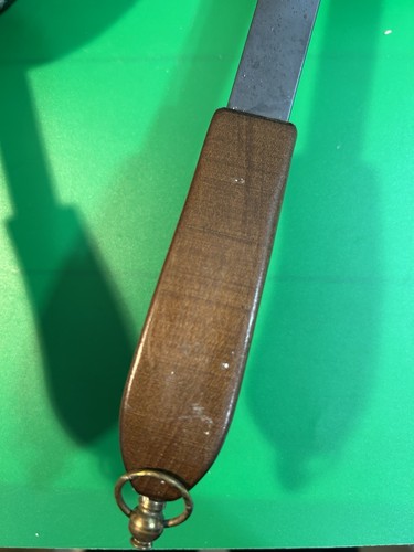2er Set Vintage Pfannen aus gehämmertem Kupfer mit Holzgriff - Bild 13 von 13