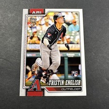 2026 Topps Series 1 Tristin English RC #346 Arizona Diamondbacks
