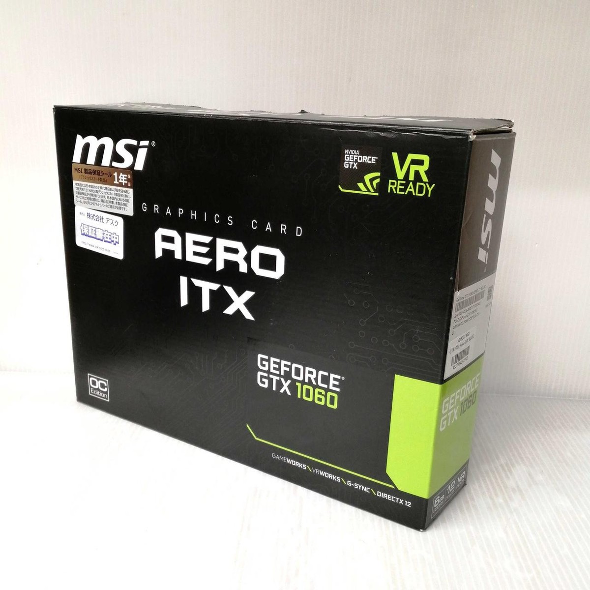 Msi Gtx1060 Aero Itx 6Goc Graphics Board | eBay