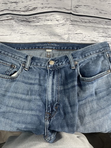 Banana Republic Vintage Straight Jeans Size 34x30 - Picture 2 of 10