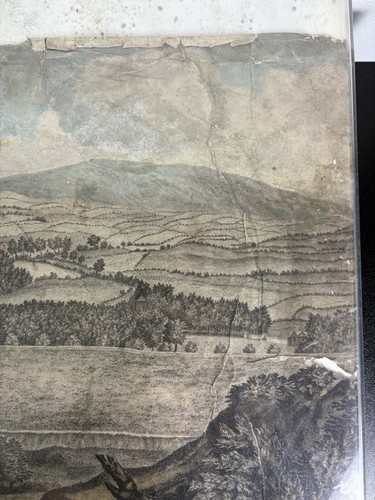 Antique 18th Century 1700's Engraving Blessington Ireland Etching Engraved War - Picture 7 of 16