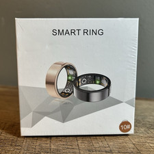 Smart Ring Activity Tracker Gold Size10 NIB