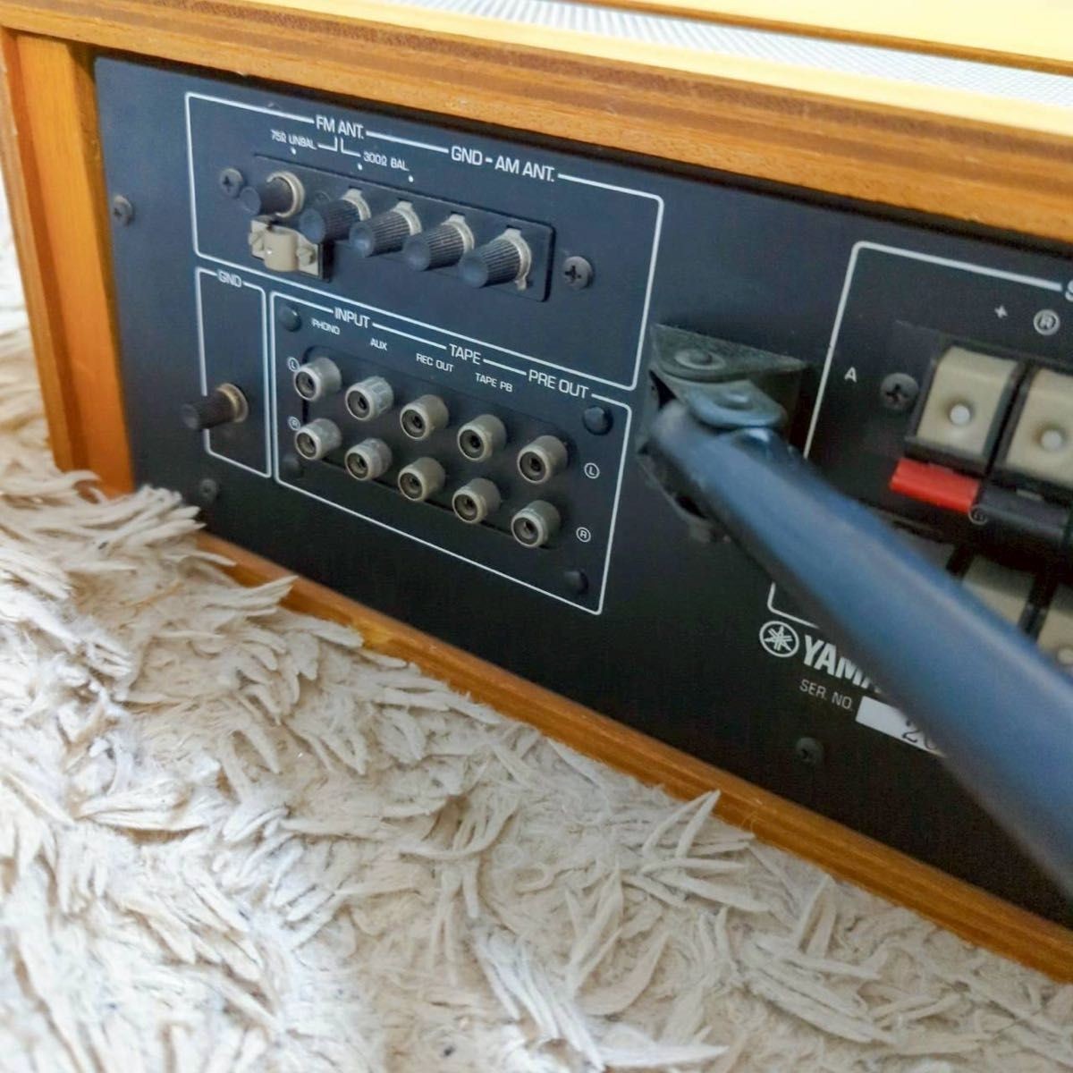 YAMAHA CR-400 Natural Sound Stereo Receiver Vintage Working
