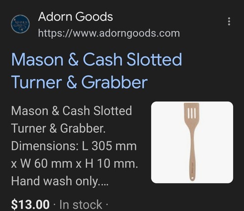 Mason Cash Kitchen Essentials 4pc Turner And Spoon Set - Picture 2 of 6