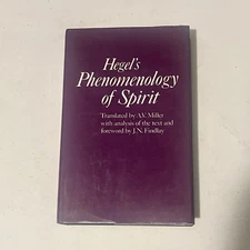 Philosophy "Hegel’s Phenomenology of Spirit" by Hegel HC/DJ 1st Oxford American