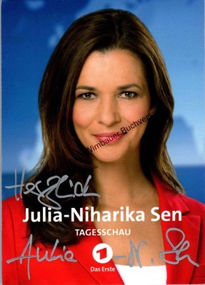 Original Autogramm Julia-Niharika Sen NDR /// Autograph signiert signed s 292207