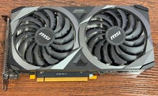 MSI GeForce RTX 3060 VENTUS 2X 12G OC 12GB GDDR6 Graphics Card GPU - Great