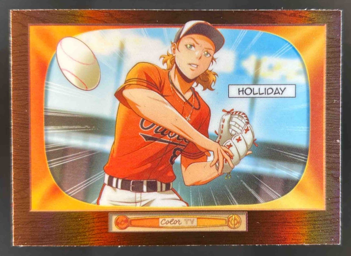2024 Bowman Jackson Holliday 55 Anime Rookie RC #BA-6 Orioles