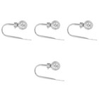  4 Pack Gardinenhalterung Zusammenhalter Moderne Vorhangbeschläge