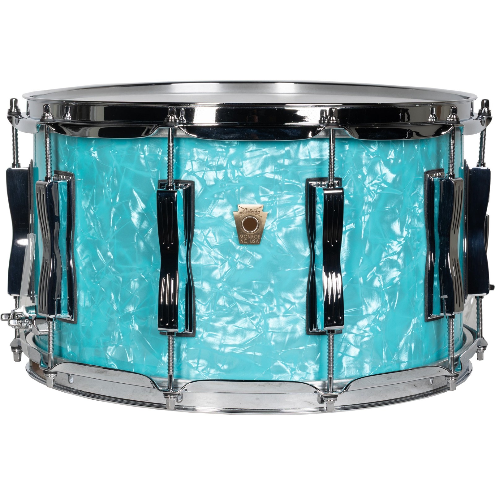 Малый барабан Ludwig Classic Maple Limited Edition 8x14 - Бирюзовый жемчуг