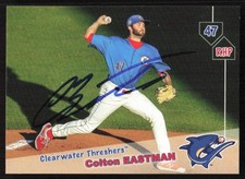 2019 Grandstand Colton Eastman Auto Clearwater Threshers #47 Team Set Card