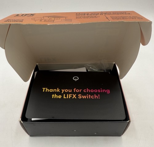 LIFX SMART SWITCH 120V - 60HZ - 1 POLO, RELÈ - 4 BANDE - BIANCO LUCIDO (31D) - Foto 5 di 17