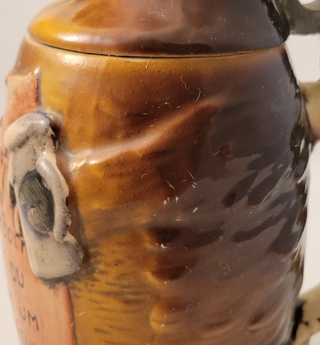 Vintage German Figural Ram Beer Stein - Approx. 8" Tall - Picture 18 of 18