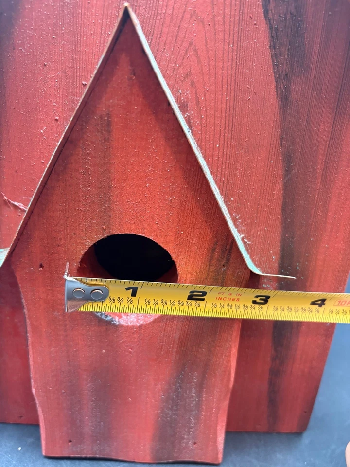 Heartwood Pájaros Abejas y Tableros Madera y Cobre Tejas Pájaros Casa Rústica Montable Foto 3 de 4