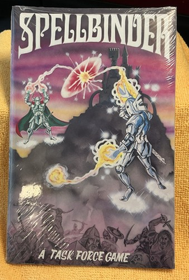 #ad #ad Spellbinder 1980 Task Force Games Micro Board Game In SHRINK; Factory Sealed $20.00