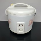 Tiger JNP-1000 5.5 Cup Rice Cooker and Warmer Floral White JAPAN MODEL