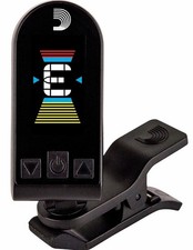 D'Addario Equinox Headstock Tuner Black