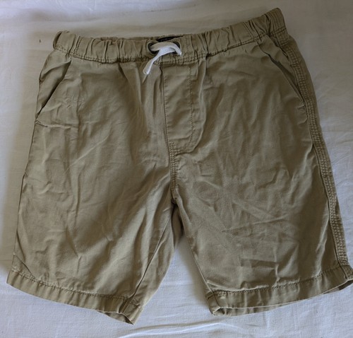 Next Jungen beige Baumwollshorts Alter 8 Jahre elastischer Bund