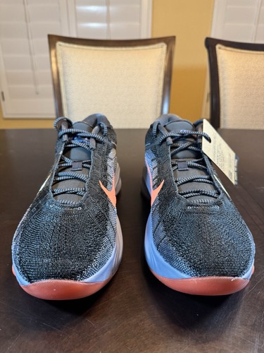 Nuevo Nike Air Zoom GT Hustle 3 Negro Naranja Tenis Zapatos Talla US 11.5 - Imagen 6 de 15
