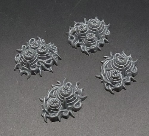 Brocas de nodo colmena infestación tiránidos Warhammer 40k 4 piezas - usadas - Imagen 2 de 3