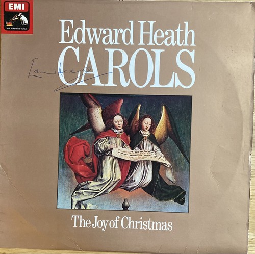 Edward Heath Carols LP vinyl The Joy of Christmas (1977) - Picture 1 of 6