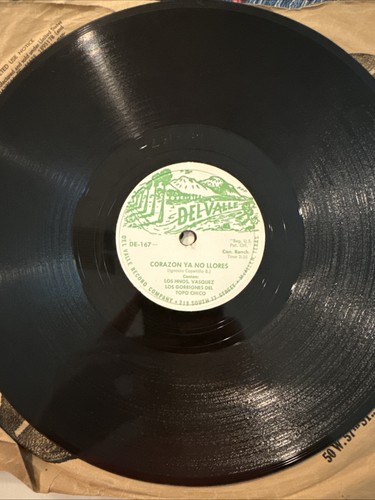 Latin 78 Del Valle Los Hnos Vasquez Gorriones Del Topo Chico VG+ Spanish Mexican - Picture 4 of 4