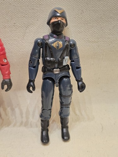 GI Joe Cobra Trooper, Cobra Squad Leader, Storm Shadow, Red Ninja 2002-05 Lot x4 - Bild 2 von 13