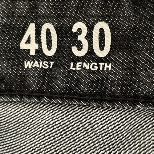 Jeans uomo INC International Concepts nero denim Berlino slim dritto 40 30 - Foto 5 di 10