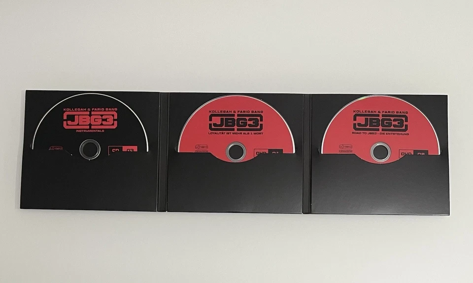 Kollegah Farid Bang JBG3 Box Jung Brutal Gutaussehend 3 Neuwertig & vollständig - Bild 3 von 3