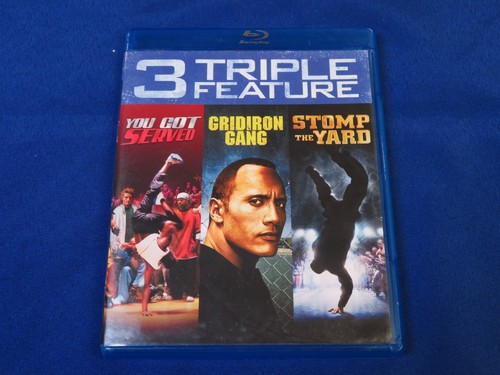 You Got Served / Stomp the Yard / Gridiron Gang (Blu-ray, PG-13)
